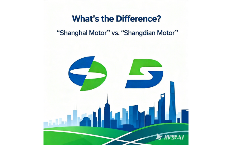 What's the Difference 【Shanghai Motor】 & 【Shangdian Motor】