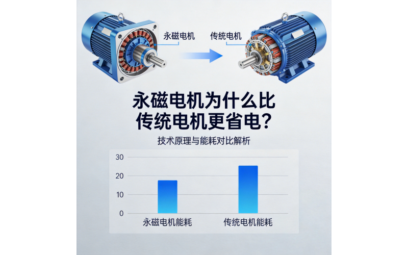 永磁电机为什么比传统电机更省电？